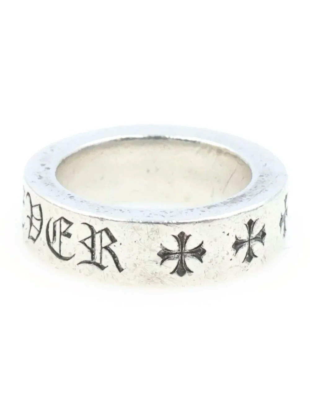 Chrome Hearts Spacer Forever Ring Silver